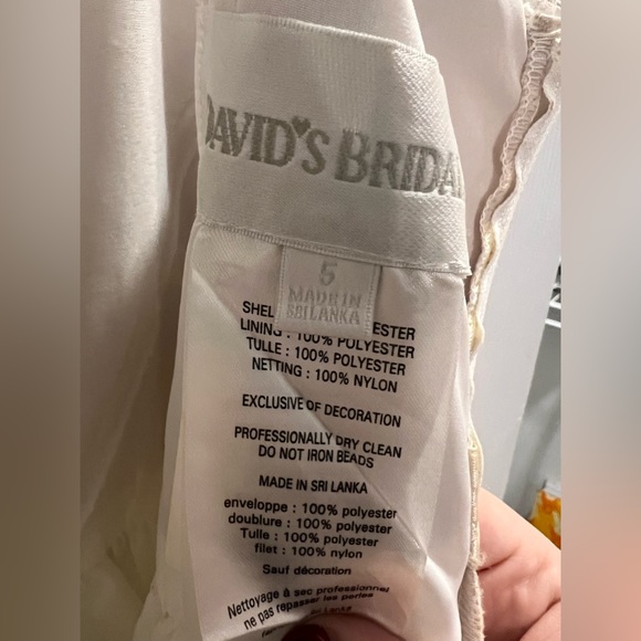 David’s Bridal flower girl dress - Picture 3 of 6